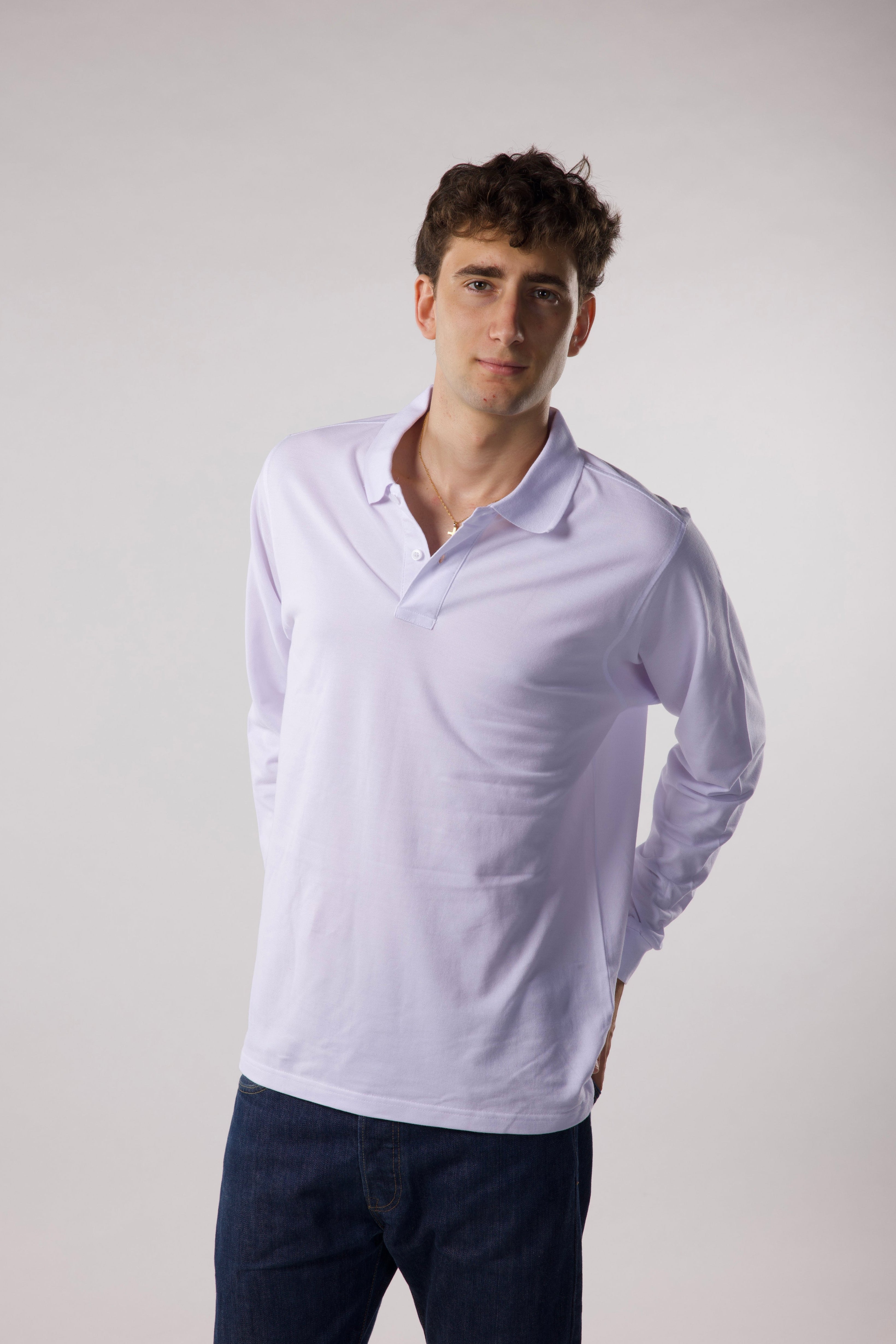Long Sleeve Polo