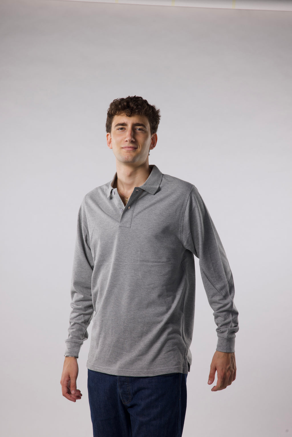 Long Sleeve Polo