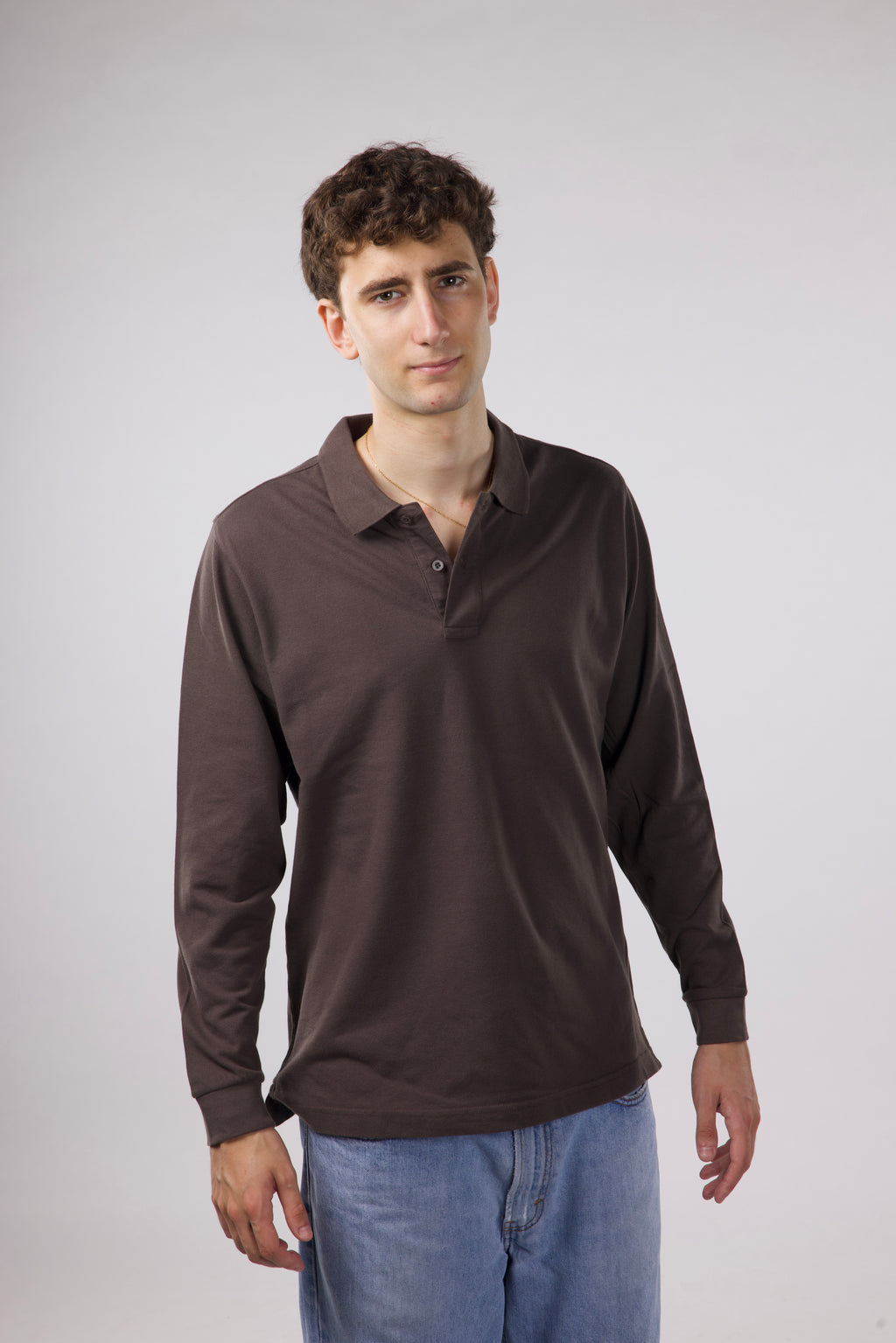 Long Sleeve Polo
