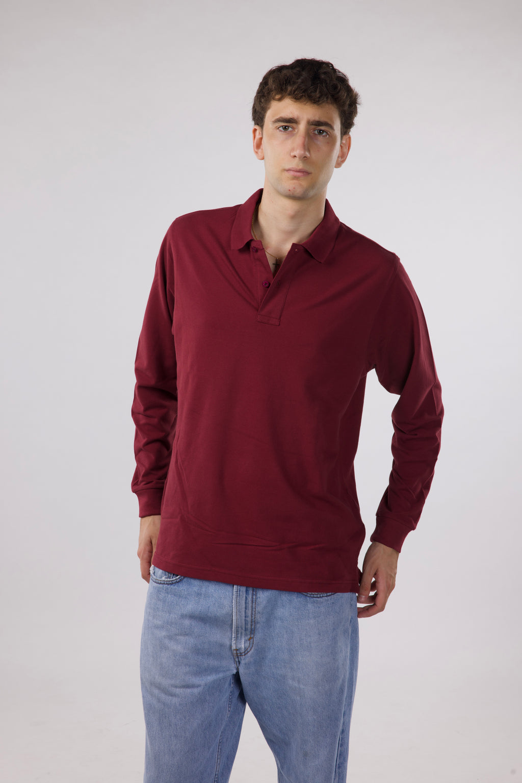 Long Sleeve Polo