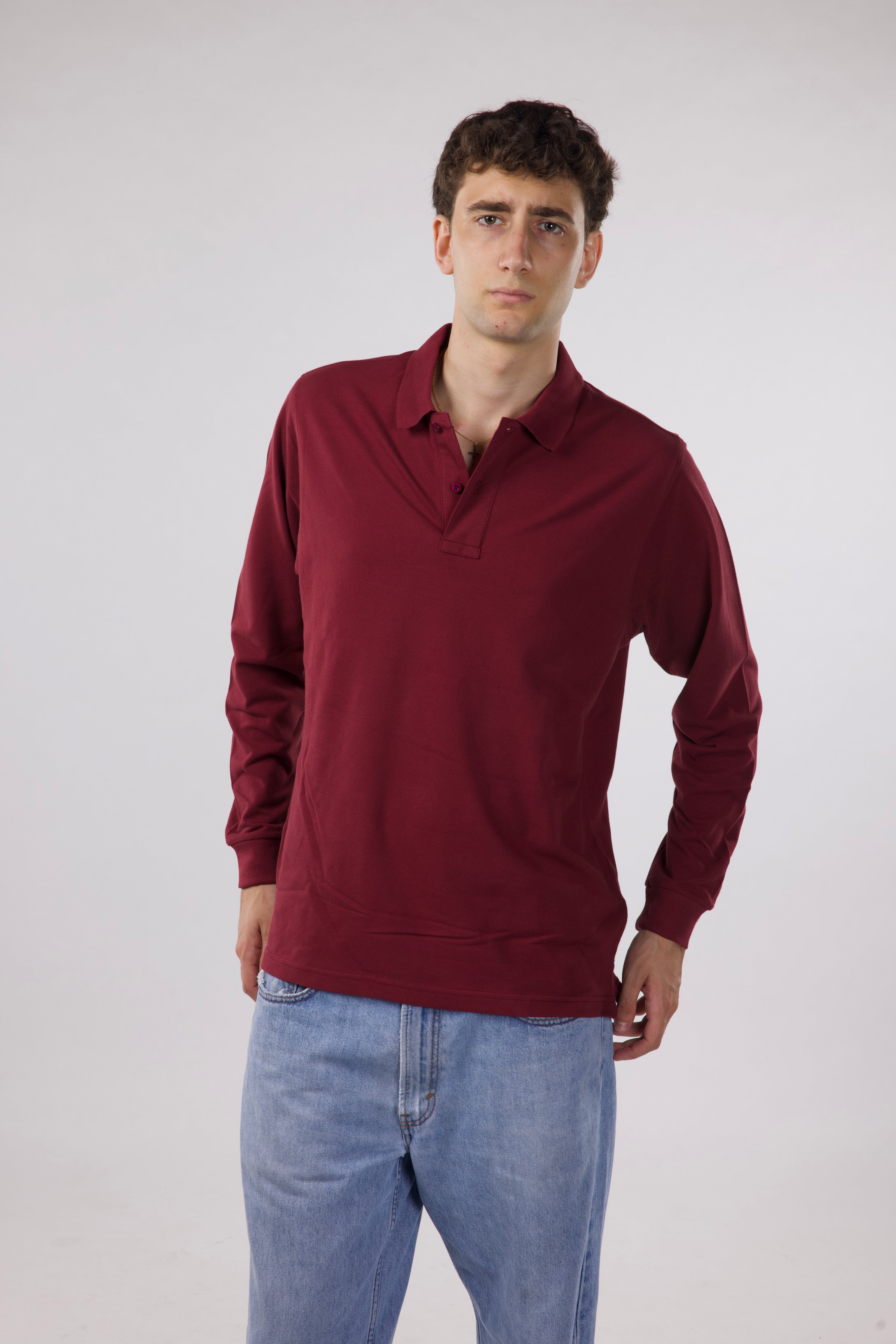 Long Sleeve Polo
