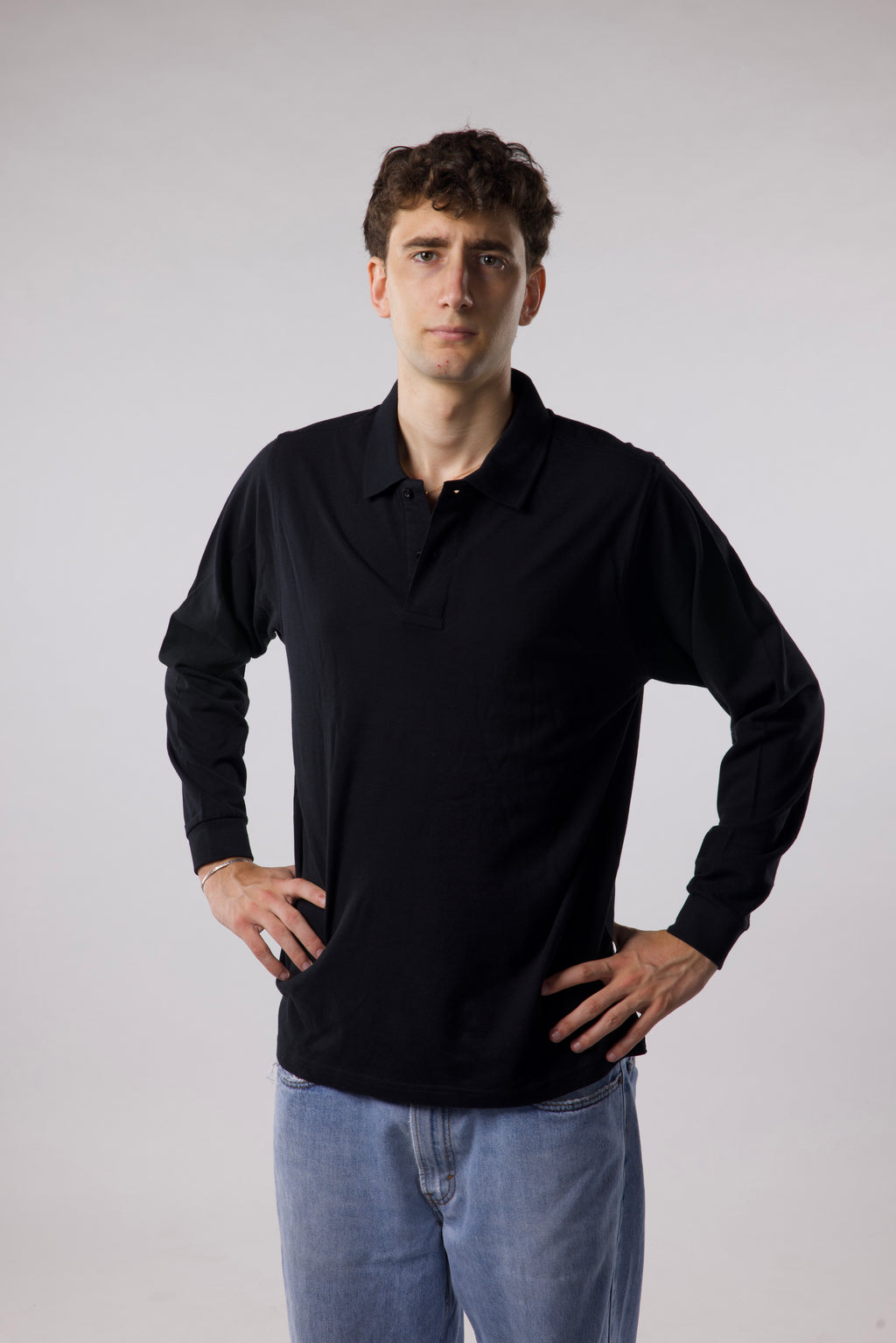 Long Sleeve Polo