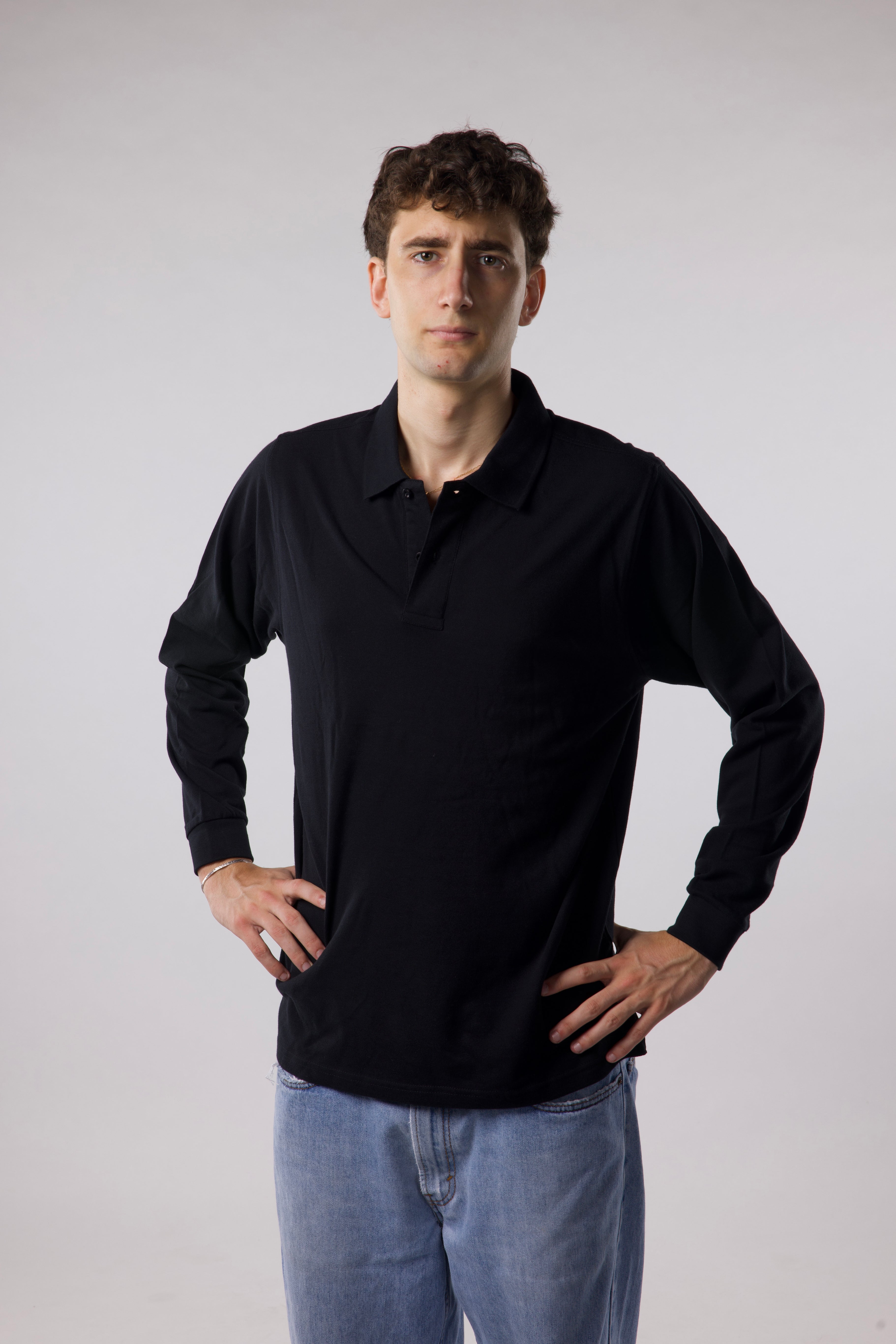 Long Sleeve Polo