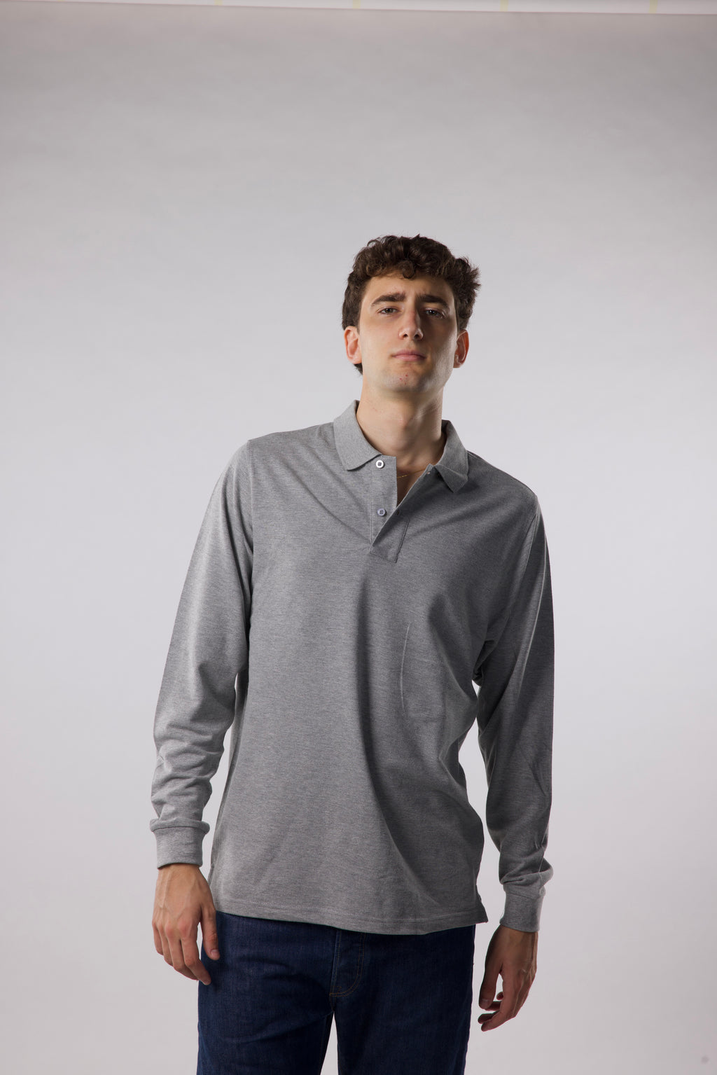 Long Sleeve Polo