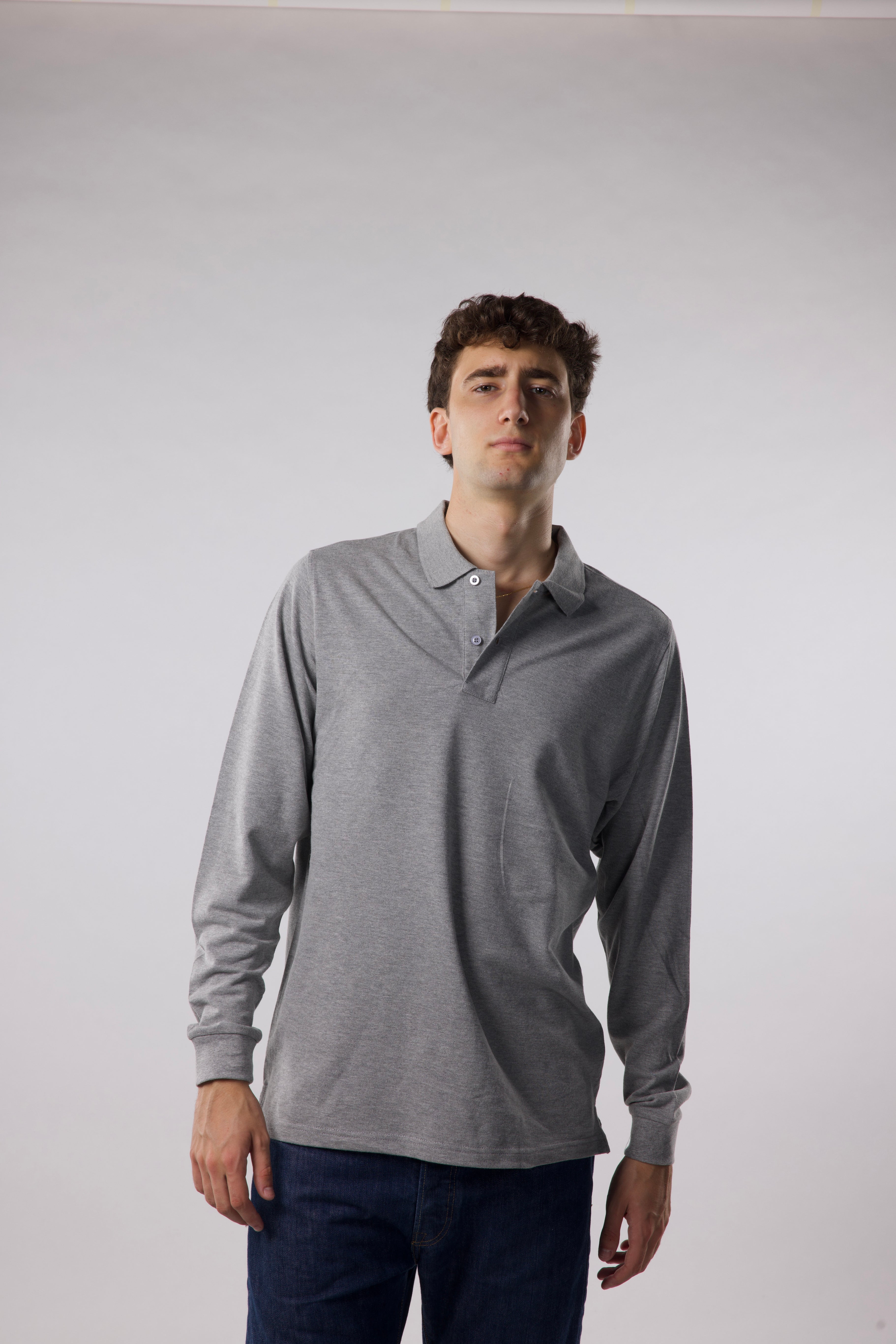 Long Sleeve Polo
