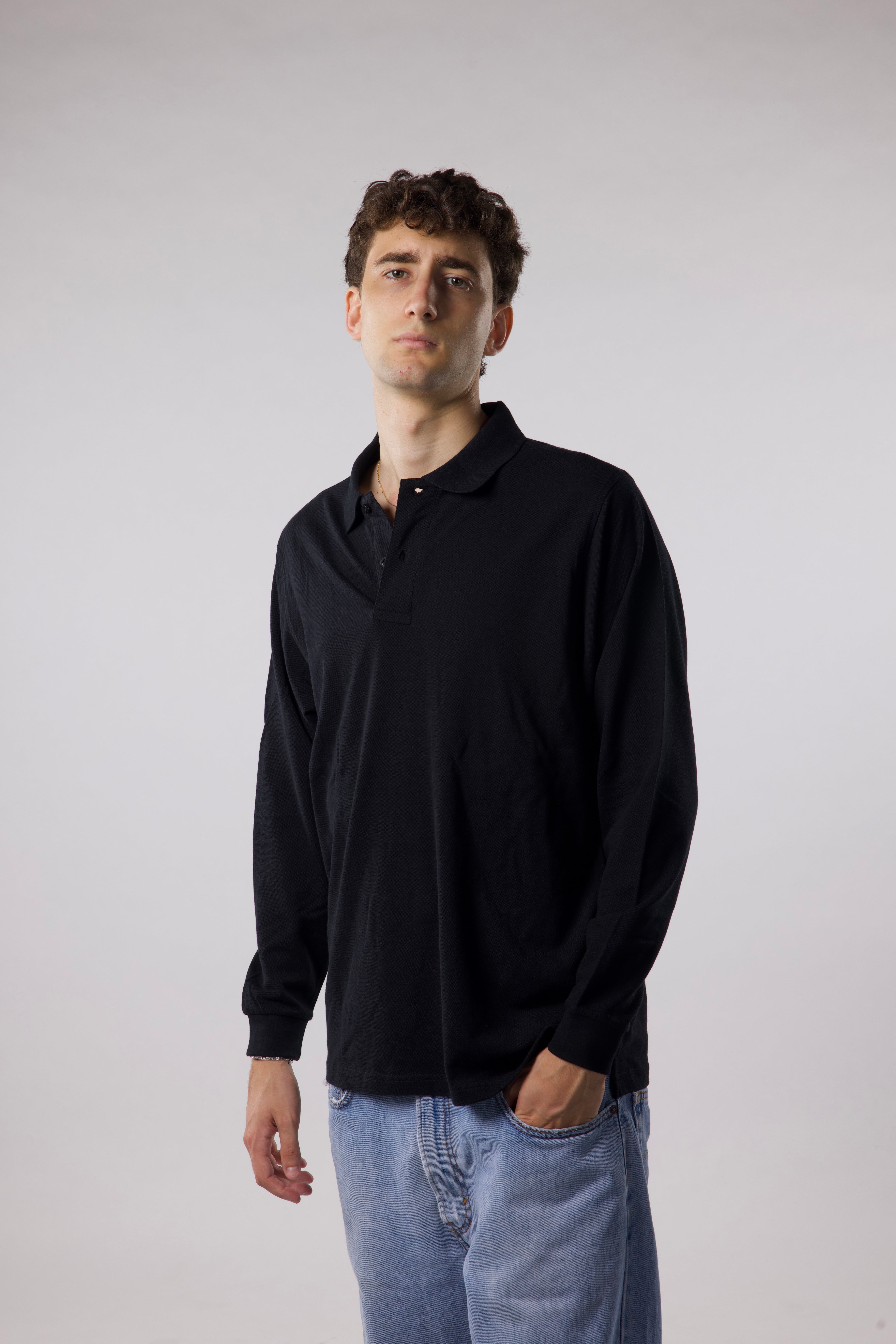 Long Sleeve Polo