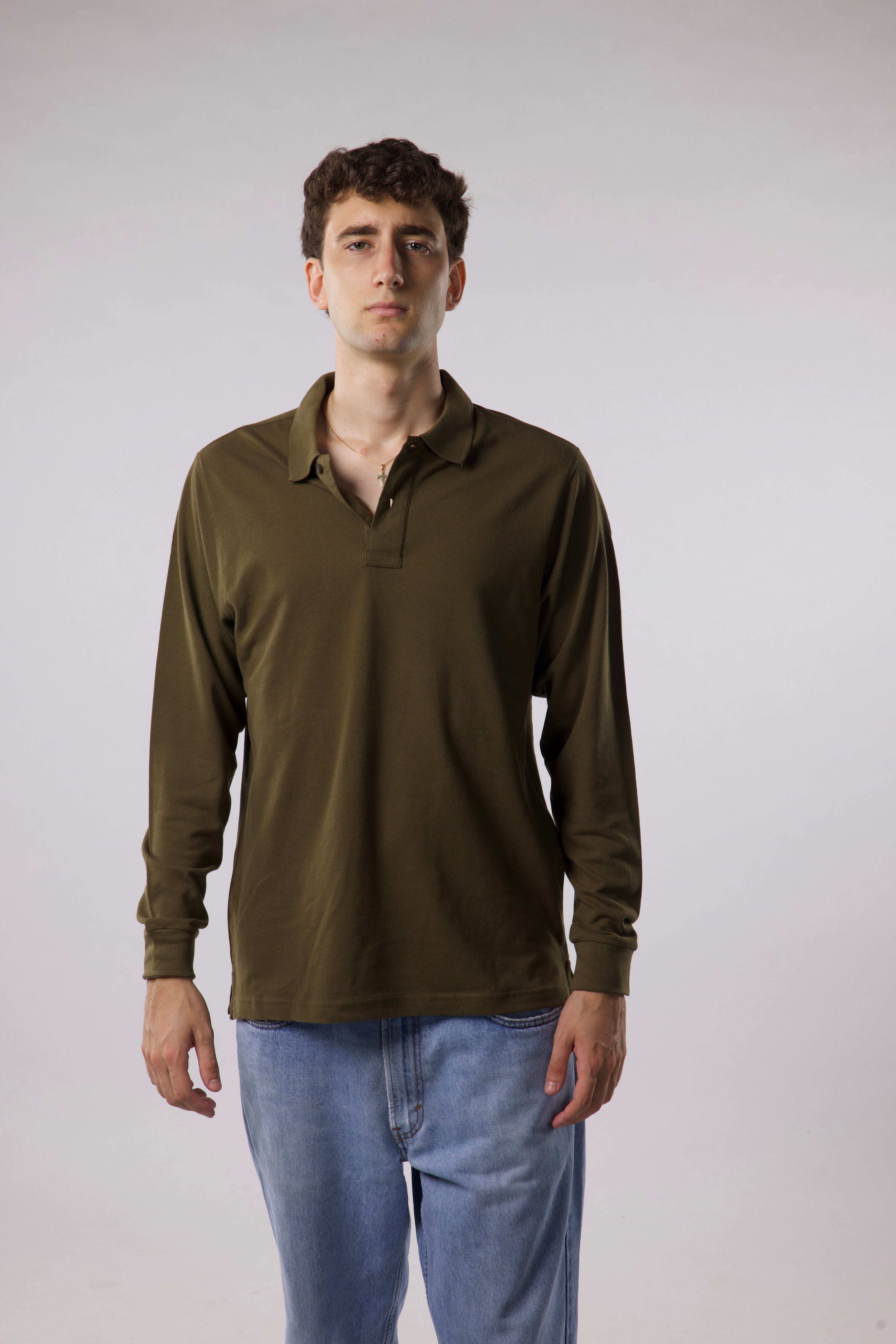 Long Sleeve Polo