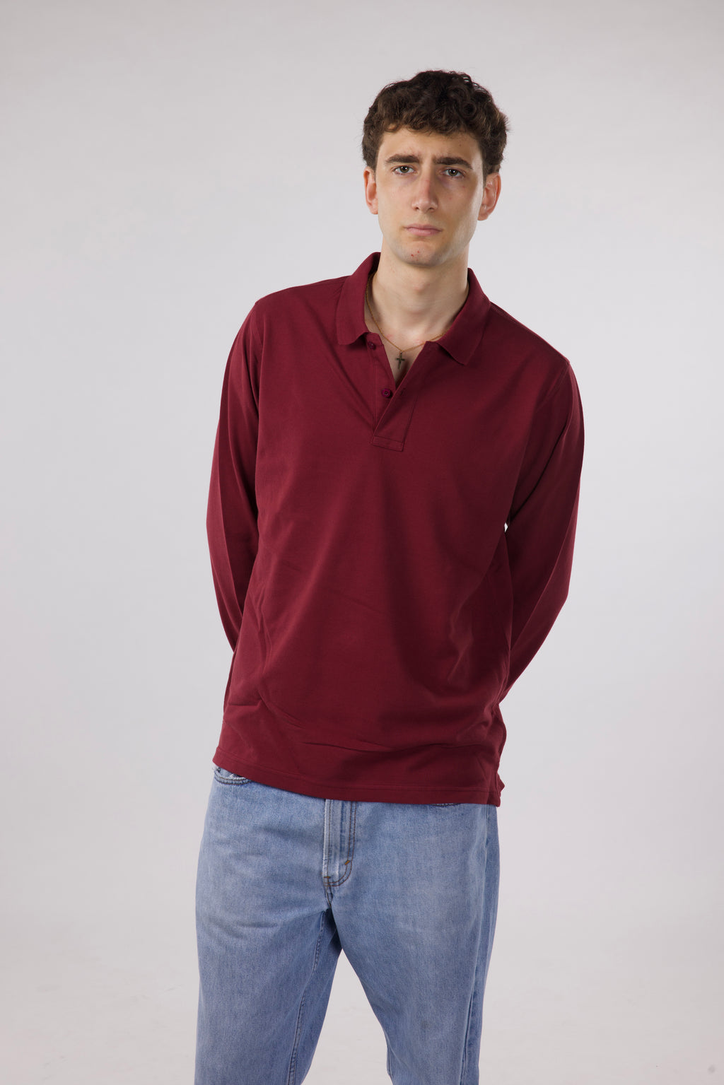 Long Sleeve Polo