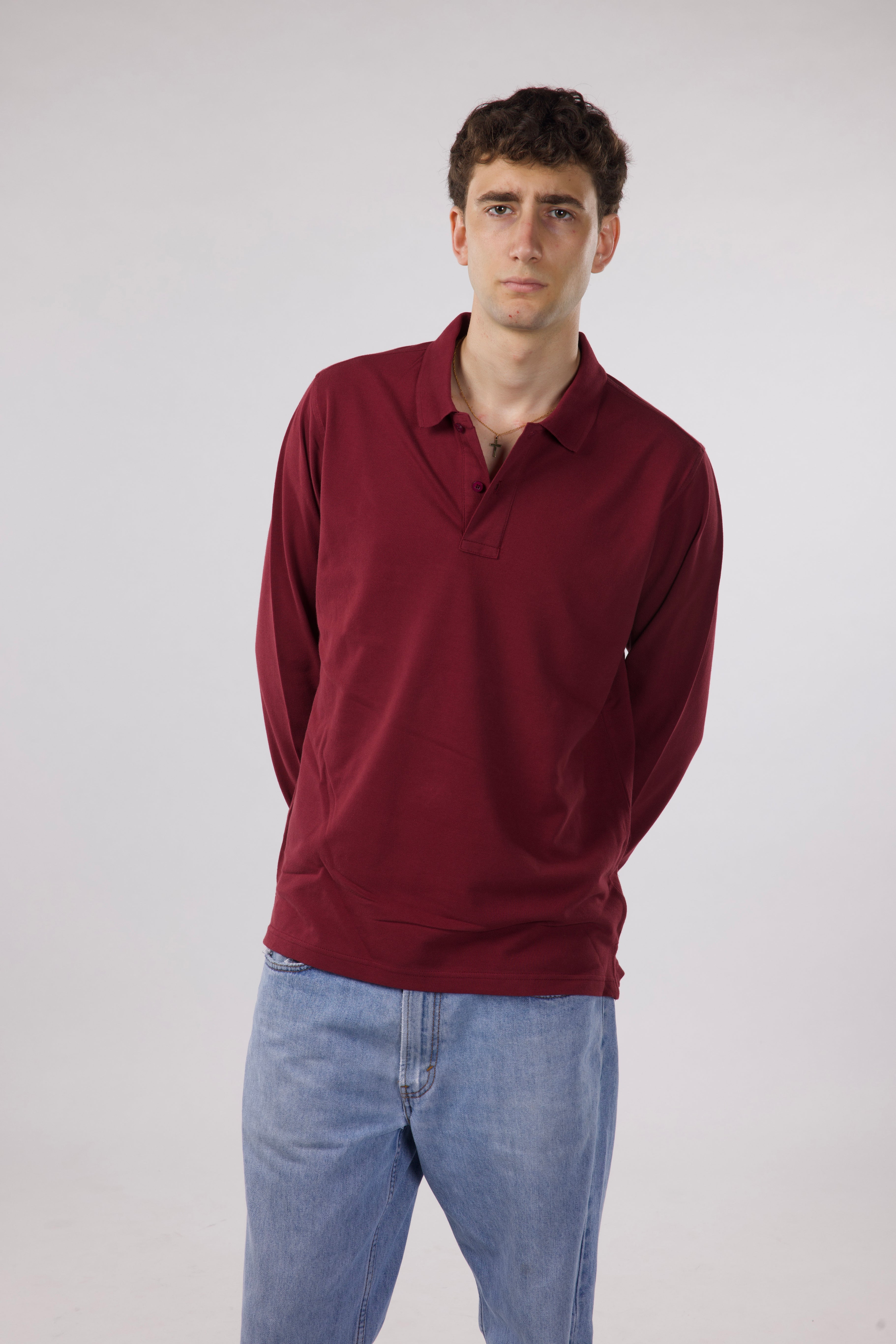 Long Sleeve Polo