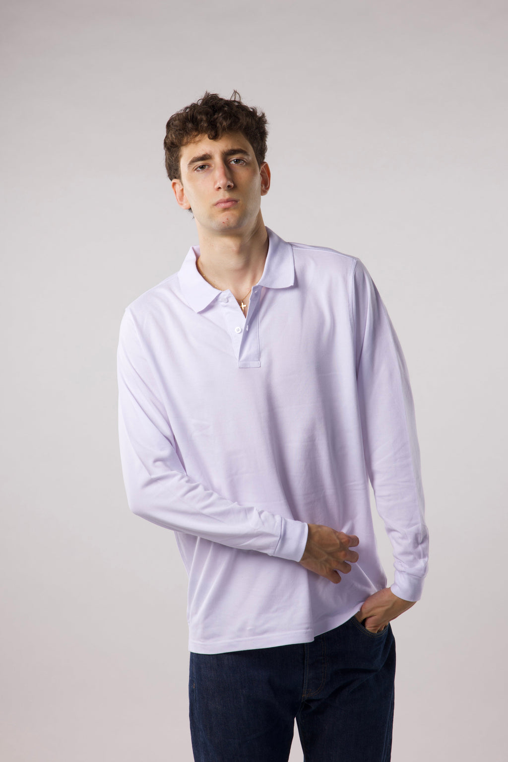 Long Sleeve Polo